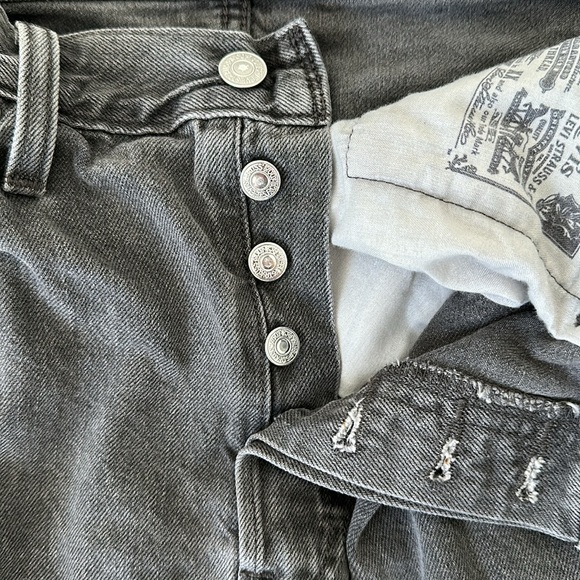 Levis 501 Black Jeans W31 L30 - Picture 5 of 7